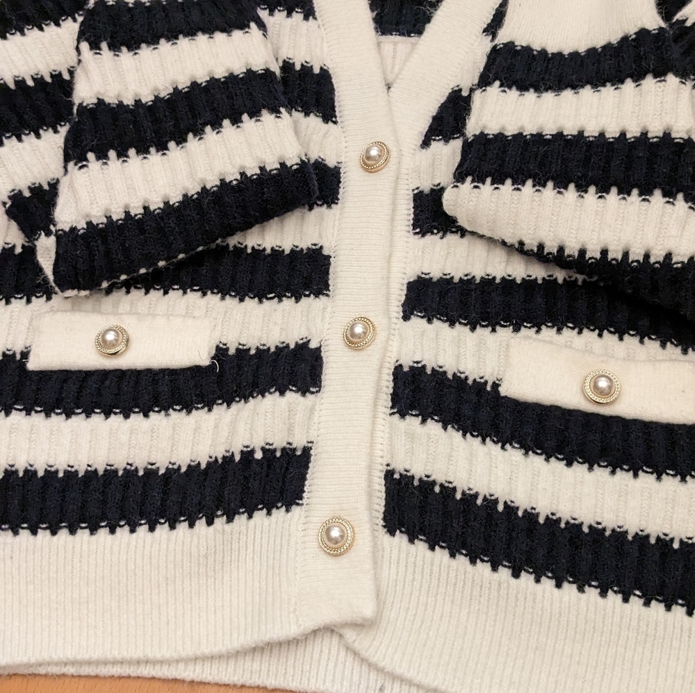 Vintage stripes cardigan - Picture 4 of 8
